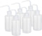 PATIKIL 6pcs 250ml Wash Bottle, Plastic Squeeze Narrow Mouth for Lab Cleaning Washing Storage, Clear