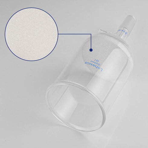 Borosilicate Glass Buchner Filtering Funnel with Coarse Frit (G1), 95mm Inner Diameter, 500ml