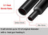 Black Heat Shrink Tubing 3:1 Shrinking Ratio Dual Wall Adhesive Lined Tube Roll Electrical Cable Wire Sleeving Dia
