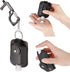 Ezindraw (1 oz), Hand Sanitizer Keychain, Hand Sanitizer Spray Holder, Premium PU Leather Travel Size Bottle Cases