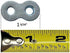 Heavy Duty Figure 8 Table Top Connector or Desk Top Fastener Clip, 20-Pack with Screws, 12 Gauge Steel