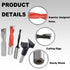 Utoolmart Brad Point Drill Bits for Wood, 13mm x 70mm HSS Stubby Drill Bit with 10mm Shank, 1pcs