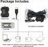 Christmas Lights 33ft 100 LED Outdoor String Lights, 8 Modes with Timer, USB & Battery-powered, IP65 Waterproof