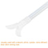 MECCANIXITY PTFE Electric Stirring Rod, 300x40mm Overhead Stirrer Mixer Shaft with Foldable Paddle