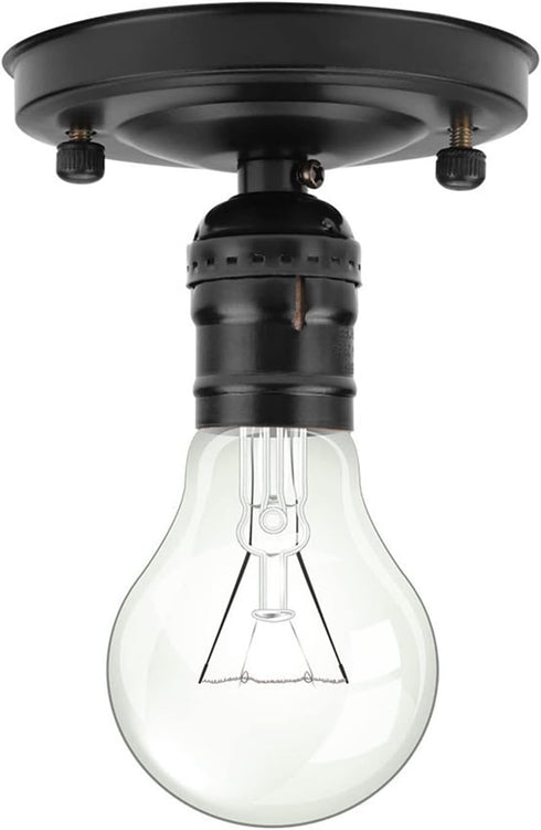 Ceiling Light Base Holder, Vintage Industrial Ceiling Wall Light Base Holder Pendant