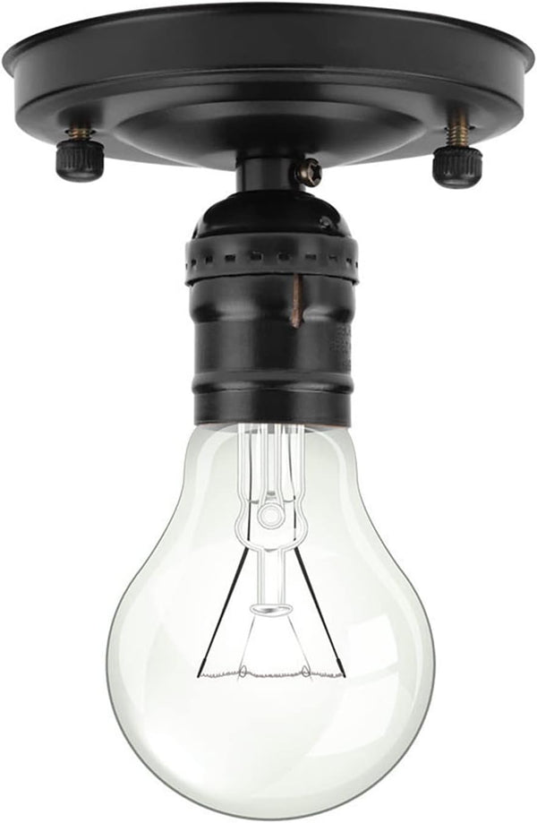 Ceiling Light Base Holder, Vintage Industrial Ceiling Wall Light Base Holder Pendant