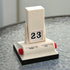 MEMORY FISH 5.7 4.2 3.3 Inches(Flip Perpetual Desktop Calendar with Flip Display, Day and Month Indicators, Creative
