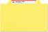 Smead Classification File Folder, 1 Divider, 2" Expansion, Letter Size, Yellow, 10 per Box (13704)