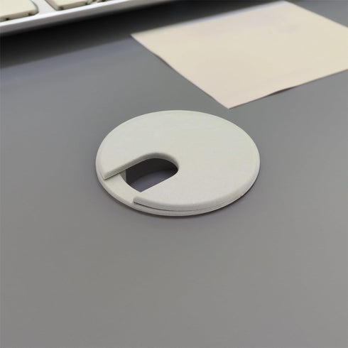 Desk Grommet 3 Pack, 1-3/8 Inch (35mm) Plastic Wire Cord Cable Grommets Hole Cover for Wire Organizer