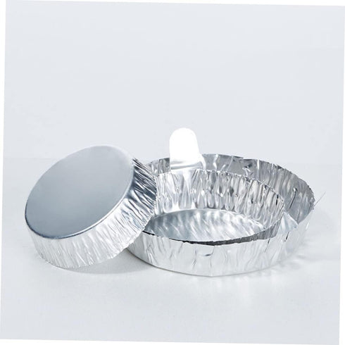 Set of 50pcs Aluminium Weigh Boats, Disposable Balance Scales for Laboratory Supplies, Sample Plate
