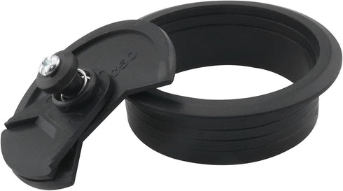 4pcs Black Desk Grommet Cable Cord Organizer, Adjustable 2 Inch Hole Cover for Office PC Desk