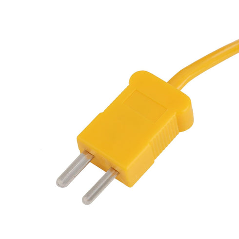 K Type Thermocouple Temperature Sensor with Pipe Clamp, -40~200?, Ideal for HVAC, Thermometer Fieldpiece, Temp Probe