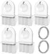 GERILKAI Paper Towel Dispenser Key-5 Pack Toilet Paper Dispenser Key Universal+2 Pack Key