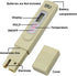 Digital TDS Meter Water Tester, PPM Water Quality Tester for Drinking Water, Swimming Pools, Aquariums (Grey)