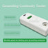 Grounding Continuity Tester Kit: Test Continuity and Effectiveness of Grounding Sheets with 15ft Grounding Cord