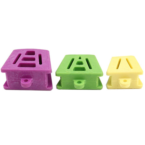 RZJZGZ Dental Oral Silicone Mouth Prop, Bite Blocks Cheek Retractor, 6 Count Pack