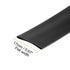 TOP-VIGOR 10mm Heat Shrink Tubing, 3M Length Heat Shrink Sleeving, 2:1 Ratio Adhesive-Lined Heat Shrink Tube for Electrical Insulation, Repairs, Wrap Cable, Wire Connectors, Black
