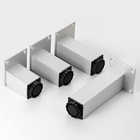 TXGJWRA 4 Pack Furniture Legs, 15cm Heavy Duty DIY Furniture Metal Table feet,