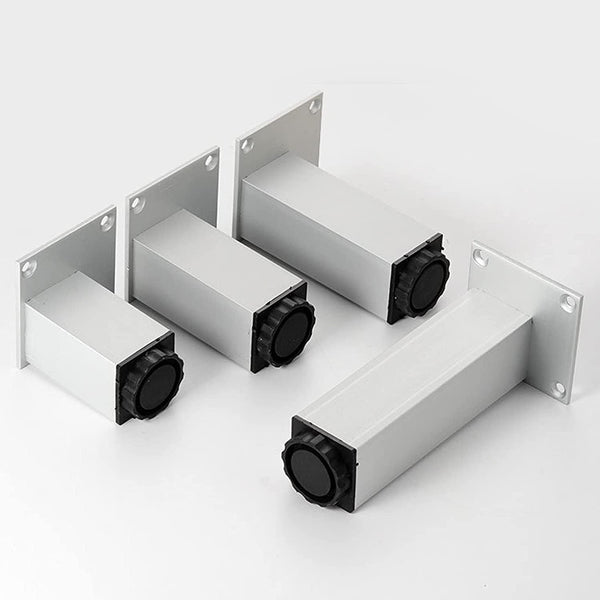 TXGJWRA 4 Pack Furniture Legs, 15cm Heavy Duty DIY Furniture Metal Table feet,