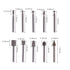 HSS Router Dremel Bits and Router Bit Set 1/8"(3mm) Shank for Power Rotary Tools Accessories for DIY Woodworking, Carving, Edge Treatment Grooving Wood, Drilling