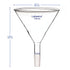 Glass Funnel Short Stem Powder Filter with 150 mm Top Outer Dimension and 24/40 Inner Joint