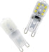 GSYFDZSWZX Bulbs G9 Bulb 220V 2W Fengyan Home MINI Led AC Transparent/Milky White Chandelier Spotlight Lamparas Led