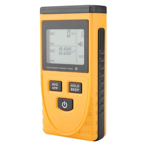 Electromagnetic Radiation Detector Radiation Tester GM3120, Sound and Light Alarm, Large LCD Display Screen