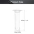 Othmro 500 per Pack 2ml Plastic Centrifuge Tubes with Snap Cap, Conical Bottom, Clear, Storage Container for Beeds Yeast Specimen Sample Lab 500pcs