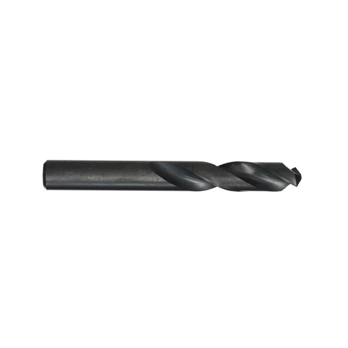 Drill America 1/4" High Speed Steel Heavy Duty Split Point Stub Drill Bit (Pack of 12), D/AST Series