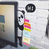 Psivika 2 PCS Monitor Reminder Memo Board - Monitor Message Panel, Sticky Note Message Boards, Memo Pads for Right