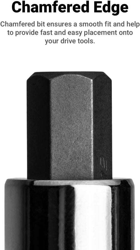 3-0534 4 mm 1/4-Inch Capri Tools Hex Bit Socket, Drive, Metric