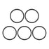 MECCANIXITY Nitrile Rubber O Ring 1.26" OD, 1.06" ID, 0.1" Width, Pack of 5 for Faucet Plumbing Air Gas Repair