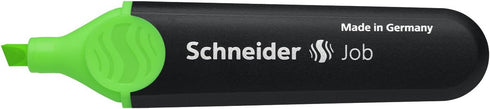 Schneider Highlighter Job Pen, Refillable, Green