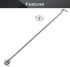 MroMax 2Pcs Cabin Hook and Eye Latch, 16" Stainless Steel Window Privacy Swivel Hooks with Mounting Screws