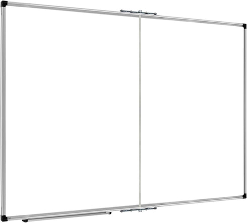 XBoard Large Magnetic Dry Erase Whiteboard 48 x 36 Inch, Foldable Presentation Board with Marker Tray