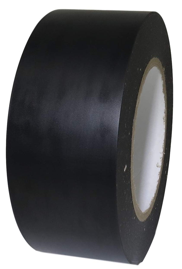 GGR Supplies T.R.U. PWT-10 Heavy-duty SPVC Pipe Wrap Tape for HVAC, 100 Ft, Black, 2 in.