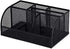 QDKVTNDJZ Pen holder Multifunctional Holder, 7Storage Grid Mesh Metal Pencil For Desk Office