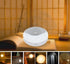 Magnetic LED Night Lamp with PIR Motion Sensor - USB Rechargeable Warm White Light for Cabinets & Bedside