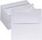 Supla 150 Pcs A7 Invitation Envelopes, White, Peel & Seal, 5 1/4 x 7 1/4, 95lbs Paper Stock