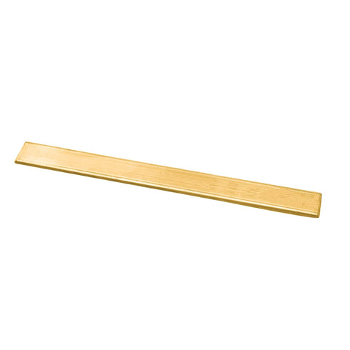 1/12" x 1" x 10" Brass Flat Bar, 12 Gauge Metal Sheet Stock for Crafts, Models, Repairs (2 * 25 * 250mm)