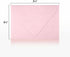 LUXPaper 4Bar A1 Contour Flap Invitation Envelopes, 3 5/8" x 5 1/8", Candy Pink, 80lb Text, 50 Qty