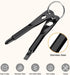 4-in-1 Father's Day Gifts from Daughter Wife Son,KUSONKEY Keychain Screwdriver Tool Gifts Stocking Stuffers for Men