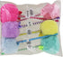 Puff Pom Poms Party Pens, 6 Pack, Party Favor, Stocking or Gift Basket Stuffer