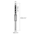 uxcell Square Hole Drill Bit, 1/2" High-Carbon Steel for Woodworking, 2 Pcs