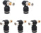 Beduan Pneumatic Air Flow Control Valve, 8mm Tube OD x 1/4" Male Thread Push to Connect Elbow 90 Degree Fitting (Pack