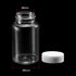 uxcell 300ml/10.1oz Plastic Lab Chemical Reagent Bottle, Wide Mouth Liquid Storage Container, 5pcs