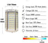 Tsunetani R7S Dimmable J118 118mm Bulb 30W Bulb 6000k (300W J118 T3 Bulb 3000LM LED J-Type Light Halogen Replacement)