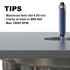 Flush Trim Router Bits 1/4 Inch Shank, 1/2 Inch Cutting Diameter, 1-3/16 Inch Cutting Height, Bottom Bearing Flush