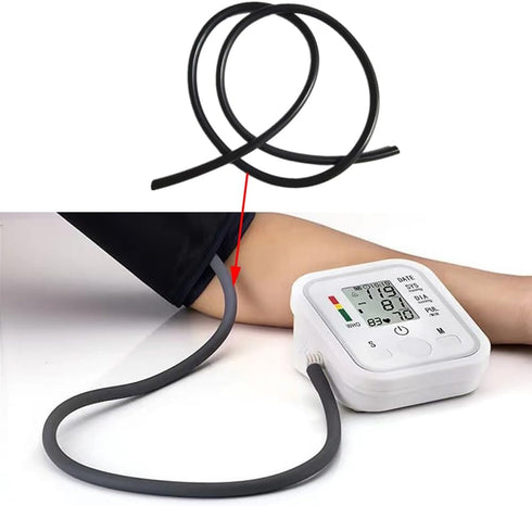 DeaHea 2 Pack 3FT Set Manual Blood Pressure Air Hose Replacement Rubber Tube Air Tubing for Aneroid Sphygmomanometer