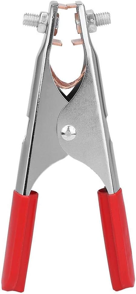 Marhynchus 300A Earth Welding Clamp, Plated Brass Ground Cable Clamp